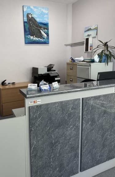 Reception at the Leanne White Solicitor office in Forster