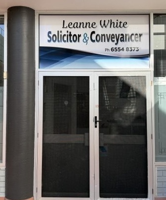 Entrance to Leanne White Solicitor, Shop 13, Forster Tower, 12–16 Wallis Street, Forster